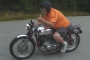 Birger, testdriving a Norvin