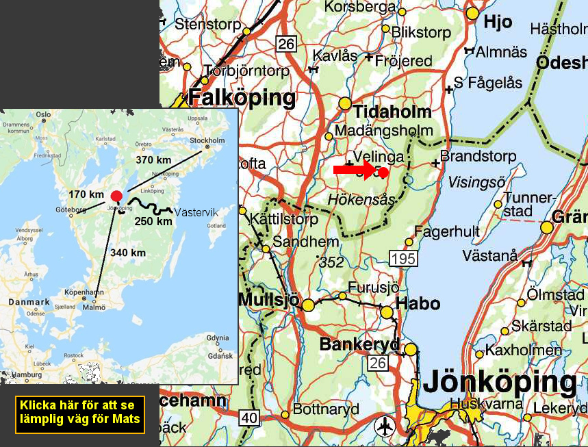 Lämplig väg för Mats